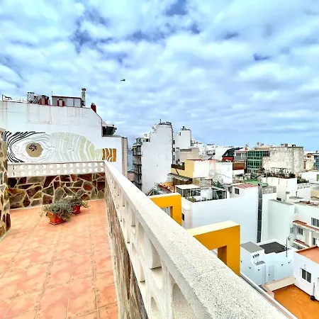 Tpl Exterior Studio, Freewifi, Near The Canteras Beach Λας Πάλμας ντε Γκραν Κανάρια