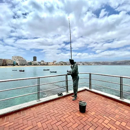 Διαμέρισμα Tpl Exterior Studio, Freewifi, Near The Canteras Beach *